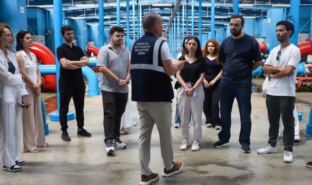 Geleceğin doktorlarından Sakarya’nın su kalitesine yerinde gözlem