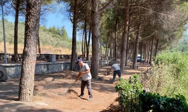 Gemlik Kurtul Piknik Alanı’nda kapsamlı temizlik