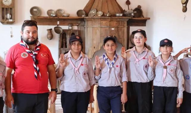 Genç izciler doğa ile iç içe keyifli bir deneyim yaşadı