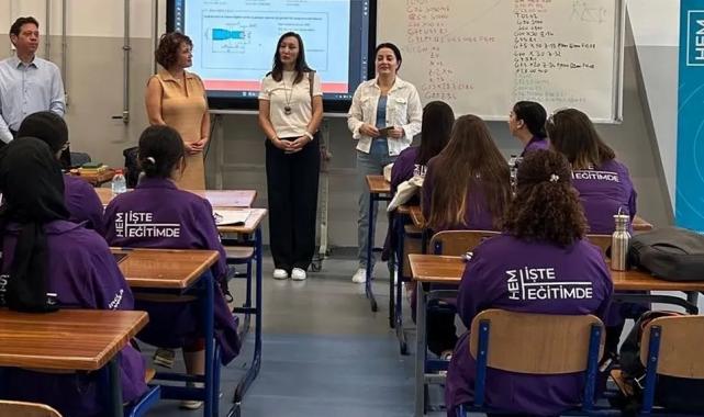 Genç kadınların meslek eğitimleri sürüyor