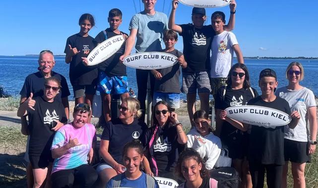 Hatay’ın genç sörfçüleri Kiel’de