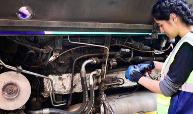 İETT bakım onarımı kadınlara emanet