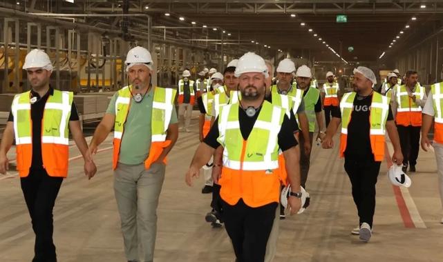 İnşaat sektörünün yapı profesyonelleri üretim aşamalarını yakından tanıdı