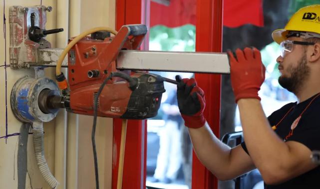 İstanbul Bakırköy’deki binalara deprem testi