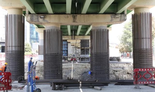 İstanbul’da M1 metro hattının viyadükleri afete karşı güçlendiriliyor