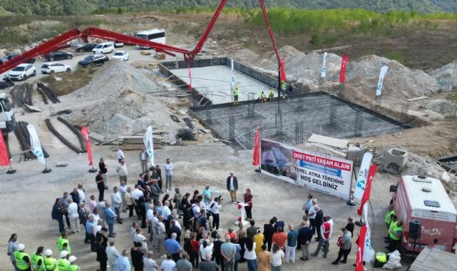 İzmit’te pati dostlara yeni yaşam alanı