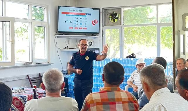 Kocaeli İtfaiyesi’nden yangınlara karşı farkındalık eğitimi