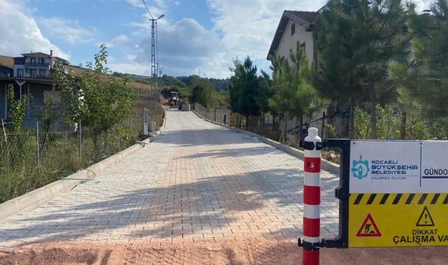 Kocaeli kırsalının yol kalitesi Büyükşehir’le artıyor