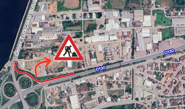 Kocaeli Yuvacık Kavşağı’nda trafik düzenlemesi