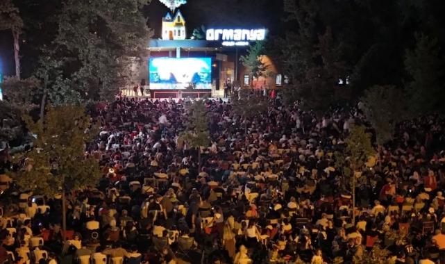 Kocaeli’de Ormanya gece sinemasına rekor katılım