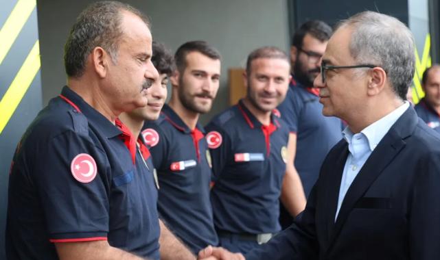 Kocaelili itfaiyecilere Büyükşehir’den moral ziyareti