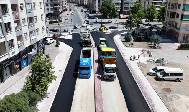 Konya Karatay’da asfalt çalışmalarına devam