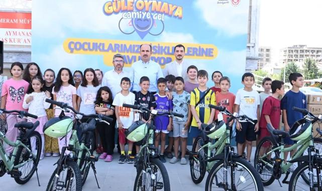 Konya’da 12 bin çocuk bisikletine kavuştu