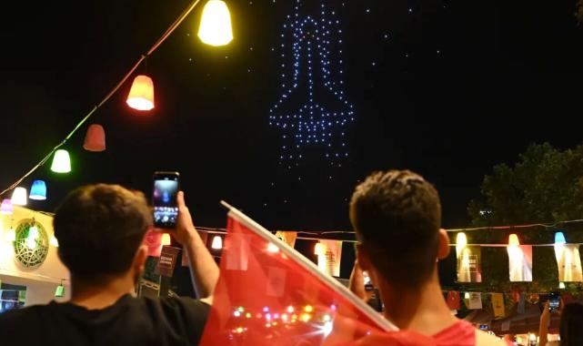 Konya’da 250 drone ‘Zafer’e uçtu!