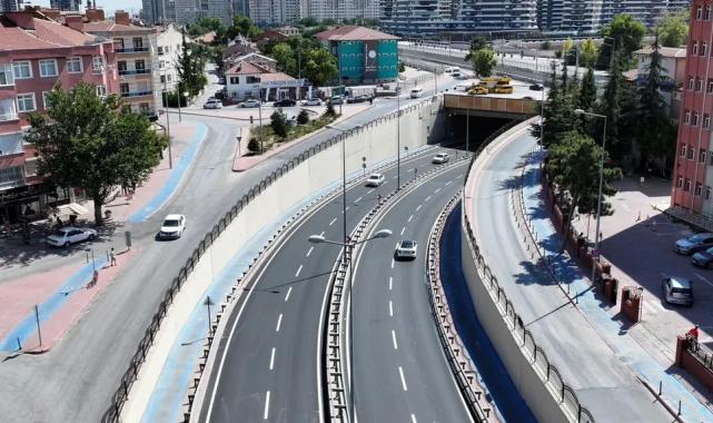 Konya’da Azerbaycan Alt Geçidi’nde asfalt yenilendi
