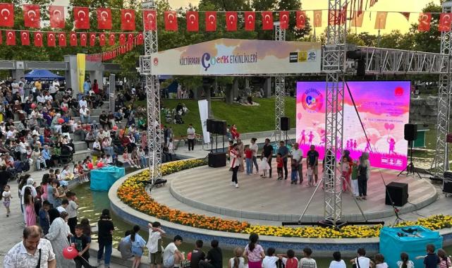 Konya’da ‘Kültürpark Çocuk Etkinlikleri’ yaza renk katıyor