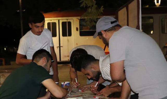 Konya’da ‘Saadet’li gençlerden fidan kampanyası