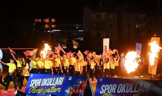 Konya’da ‘Spor Okulları Olimpiyatları’na coşkulu açılış