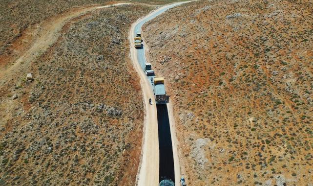 Malatya’da yol mesaisine devam