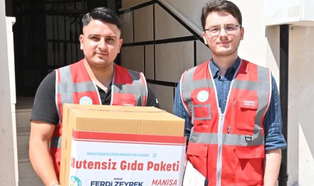 Manisa Büyükşehir’den çölyak ve fenilketonüri hastalarına gıda desteği