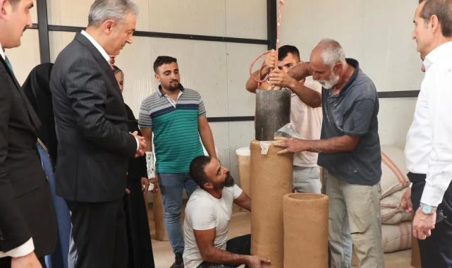 Mardin’de geleneksel arı kovanı üretimi başladı