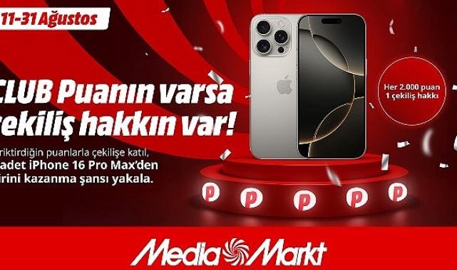 MediaMarkt’tan puanları hediyeye dönüştüren kampanya