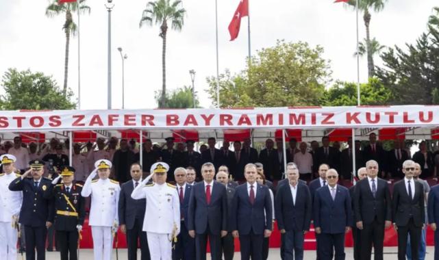 Mersin’de 30 Ağustos coşkusu törenlerle yaşandı
