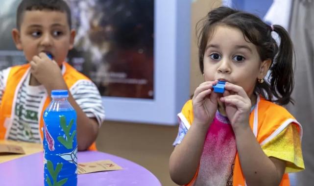 Mersin’de çocuklara sıfır atıkla afet bilinci kazandırıldı