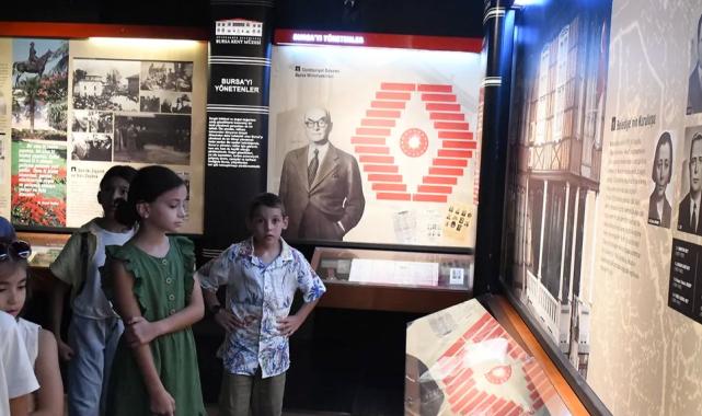 Minikler Bursa Kent Müzesi’nde tarihe yolculuk yaptı