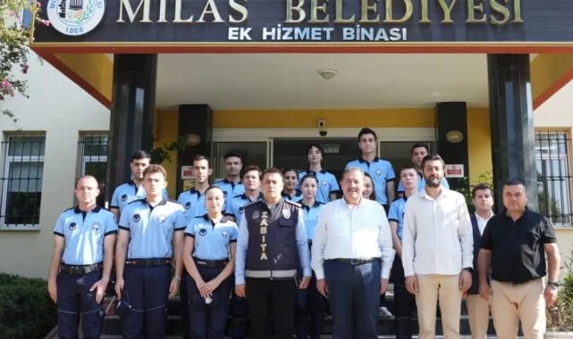 Muğla Milas’ın yeni zabıtaları görevde