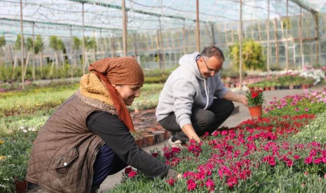 Muğla’da kadın emeğiyle çiçek devrimi… 27 milyon çiçek, 23 milyon tasarruf