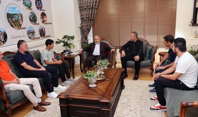 Mustafa Çiğdem’den Başkan Yalçın’a ziyaret