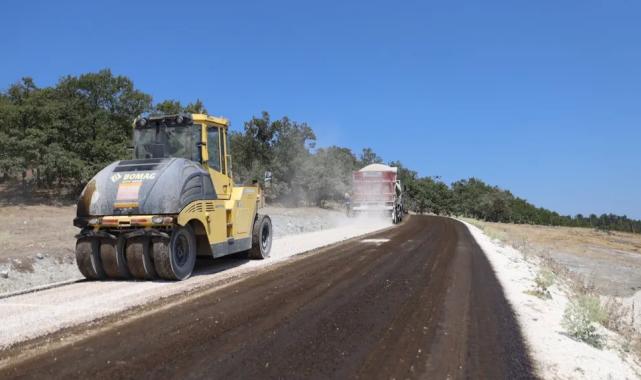 Mustafakemalpaşa’nın kırsal yollarına konfor geliyor