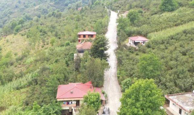 Ordu Büyükşehir’den beton yol çalışması
