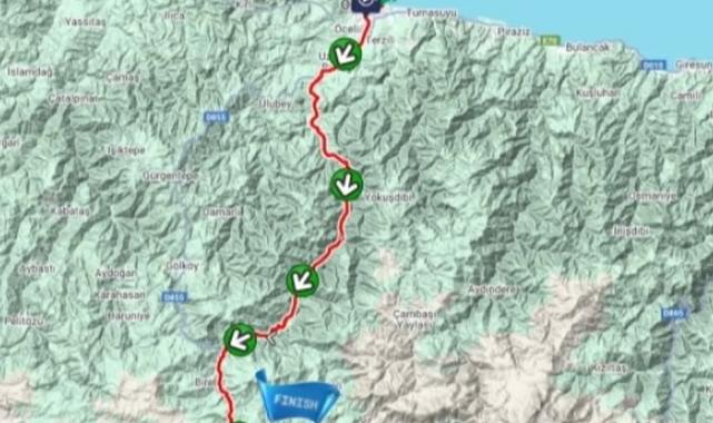 Ordu’da uluslararası bisiklet heyecanı