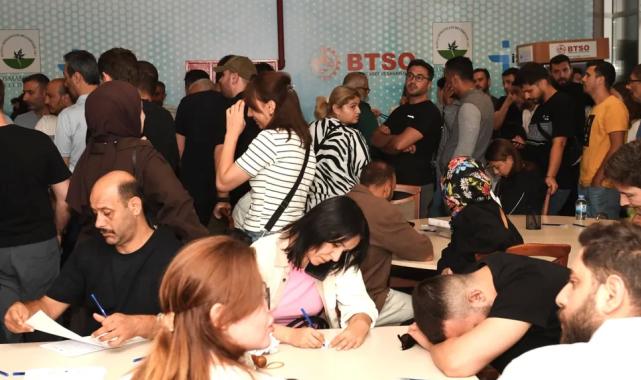 Osmangazi’de istihdam buluşması doldu taştı