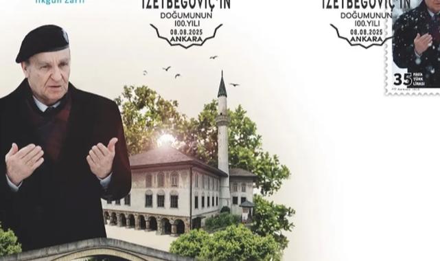 PTT AŞ’den İzetbegoviç’e özel pul