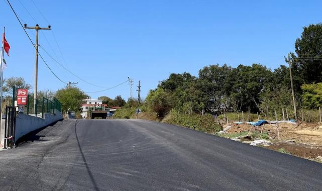 Sakarya Kaynarca’ya sıcak asfalt