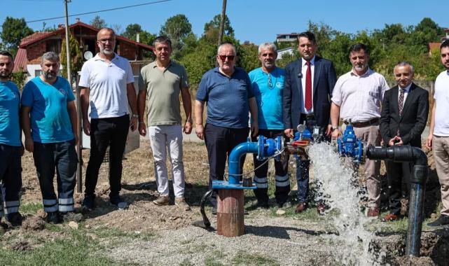 Sakarya’da 132 metre derinlikten kaliteli su