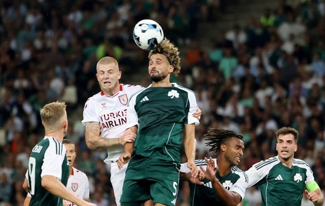 Panathinaikos 2-1 Samsunspor (Maç Sonucu) Samsunspor turu zora soktu!