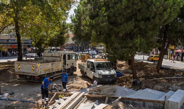 Şirinyer Beyazıt Aykut Parkı yenileniyor