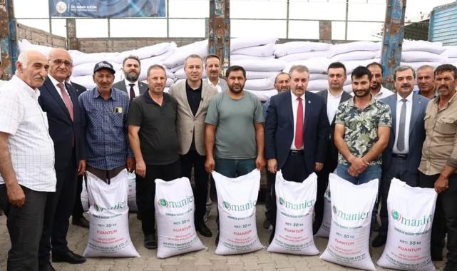 Sivas’ta yerli ve sertifikalı buğday tohumları ücretsiz dağıtıldı