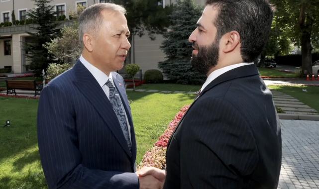 Suriyeli mevkidaşı ile güvenlik ve geri dönüşleri görüştü