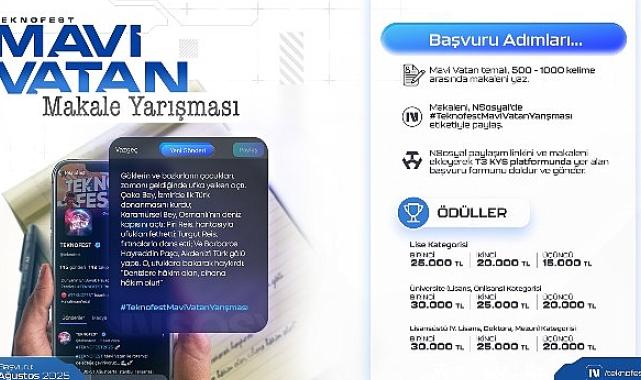 TEKNOFEST’te Mavi Vatan Ruhunu Keşfetmeye Hazır mısın?