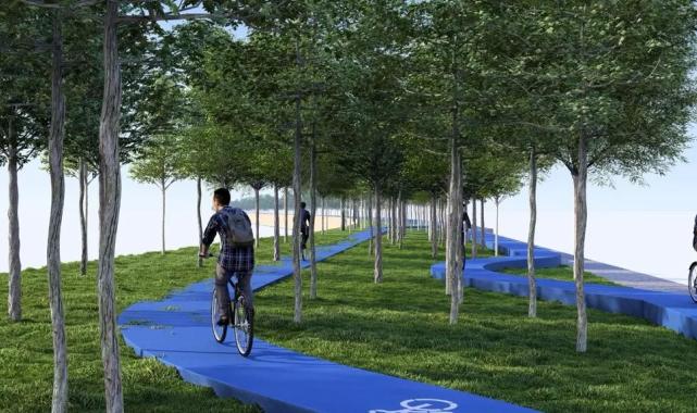 Trabzon Sürmene’ye modern bisiklet yolu