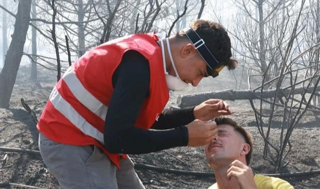 Türk Kızılayı’ndan yangınla mücadeleye tam destek