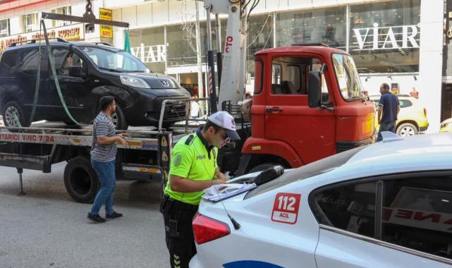 Van’da uygunsuz parka ceza yağdı