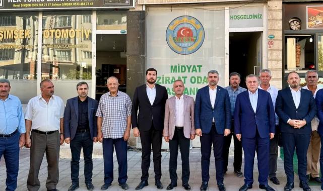 AK Parti Milletvekili Faruk Kılıç, Midyat’ta çalışmaları inceledi