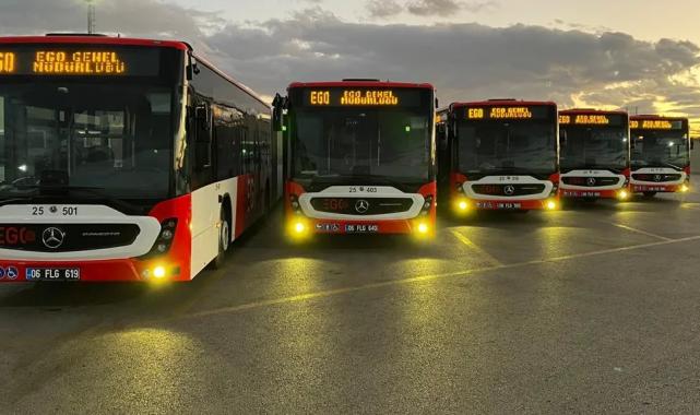 Ankara Büyükşehir’den Başkent’e 5 yeni otobüs
