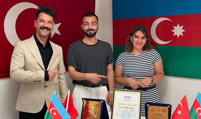 Azerbaycan Bakü’den Manisa’ya iki ödül
